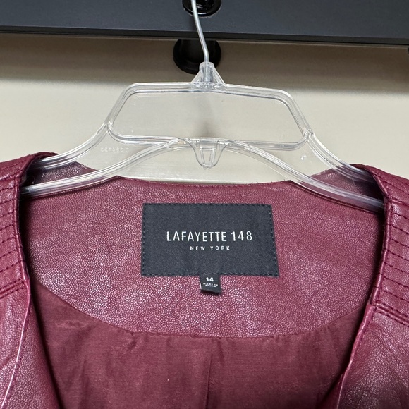 Lafayette 148 leather jacket - Picture 1 of 6